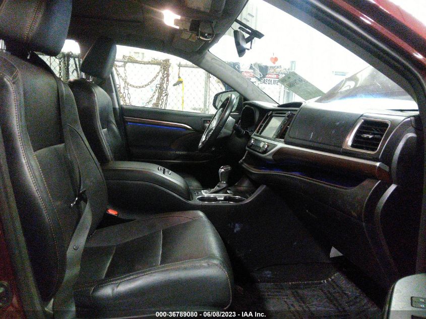 2015 TOYOTA HIGHLANDER LIMITED - 5TDDKRFH1FS132090