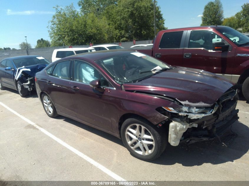 2013 FORD FUSION SE - 3FA6P0H74DR142404