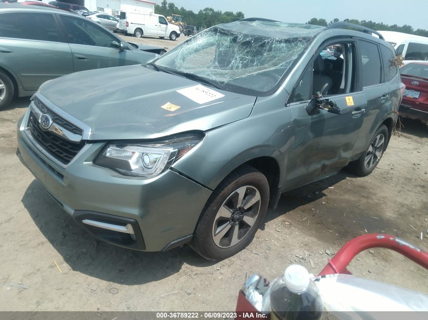 VIN JF2SJARCXHH537384 2017 SUBARU FORESTER 2.5I LIMITED