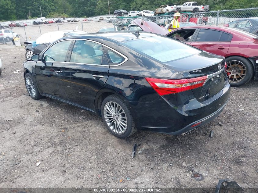 2017 TOYOTA AVALON XLE/XLE PLUS - 4T1BK1EB1HU262600