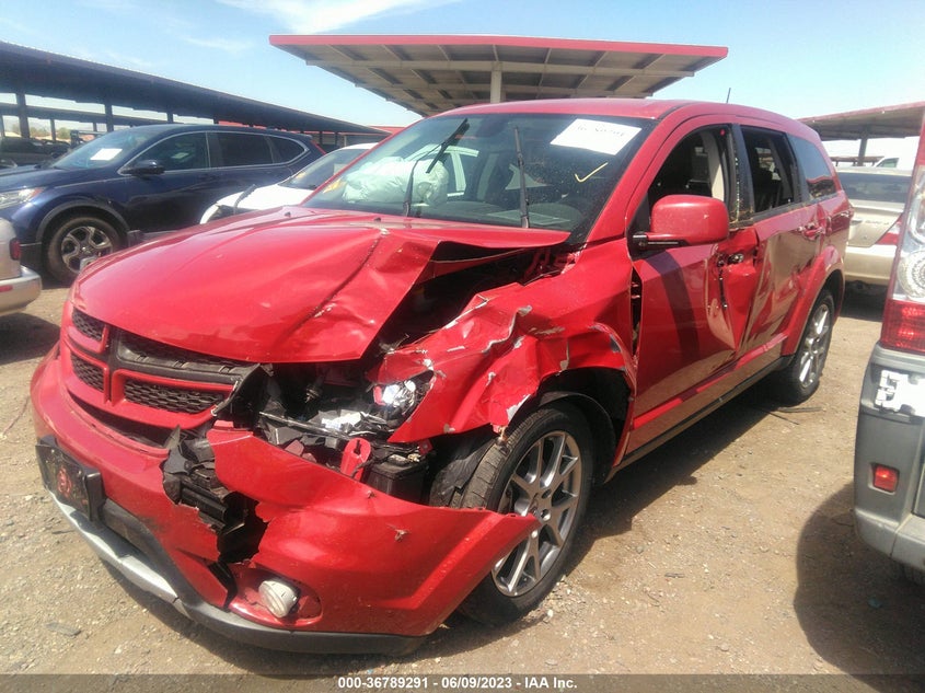VIN 3C4PDDEG6KT687782 2019 DODGE JOURNEY GT