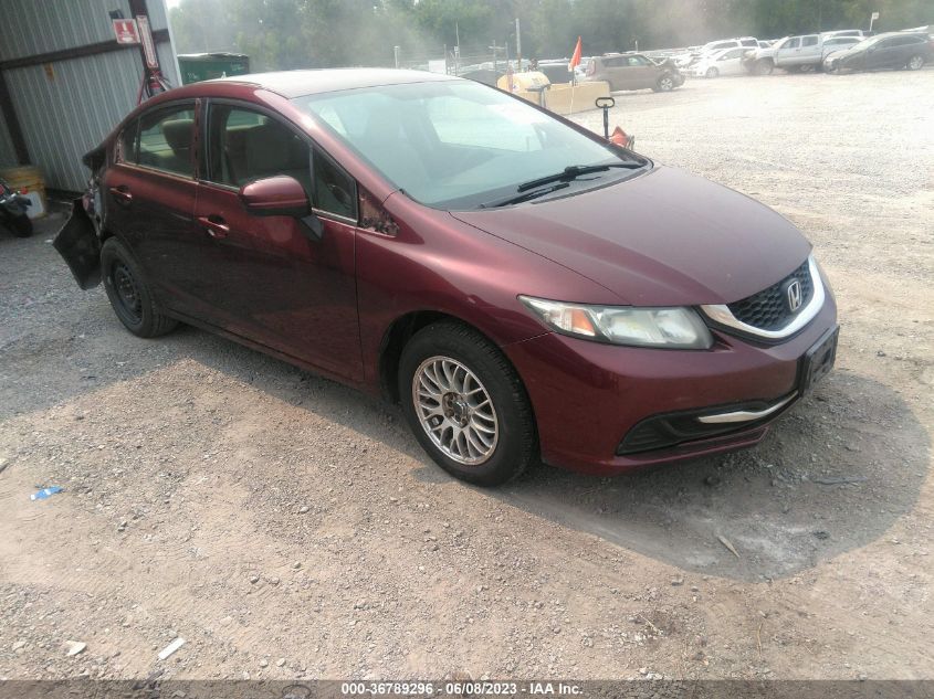 2014 HONDA CIVIC SEDAN LX - 19XFB2F54EE029163