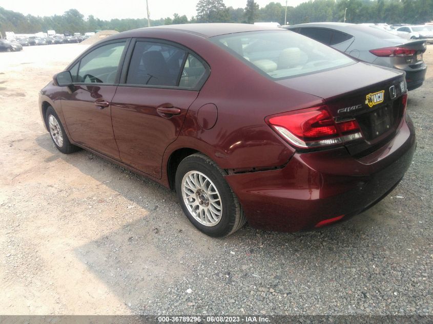 2014 HONDA CIVIC SEDAN LX - 19XFB2F54EE029163