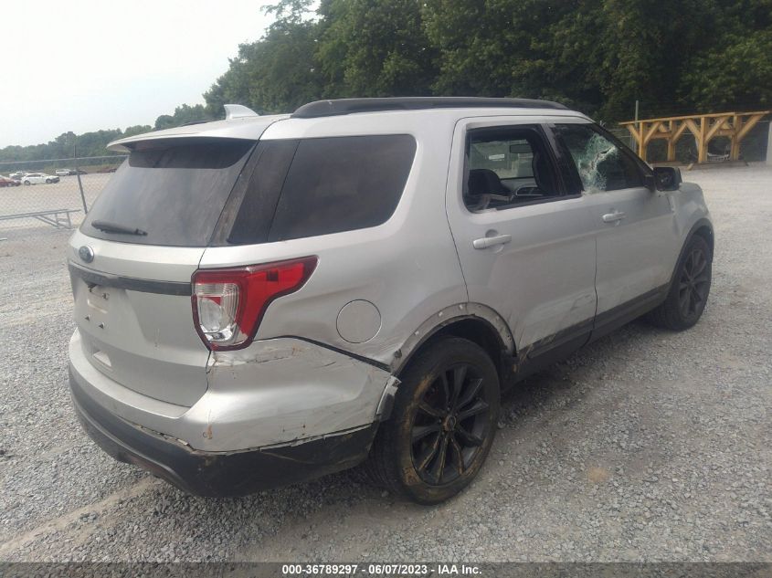 2017 FORD EXPLORER XLT - 1FM5K7D87HGC59902