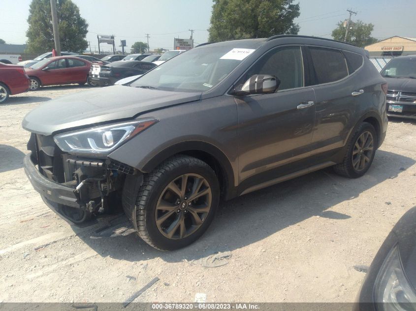 2017 HYUNDAI SANTA FE SPORT - 5XYZWDLAXHG501873