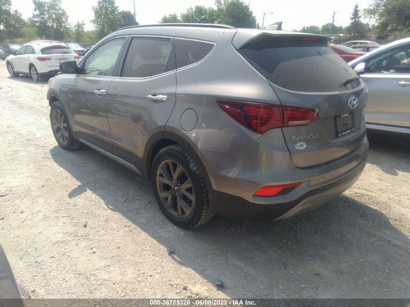 2017 HYUNDAI SANTA FE SPORT - 5XYZWDLAXHG501873