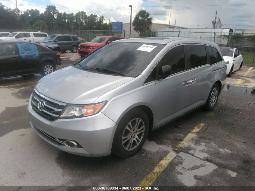 2013 HONDA ODYSSEY EX-L - 5FNRL5H65DB080603
