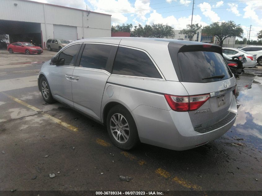 2013 HONDA ODYSSEY EX-L - 5FNRL5H65DB080603