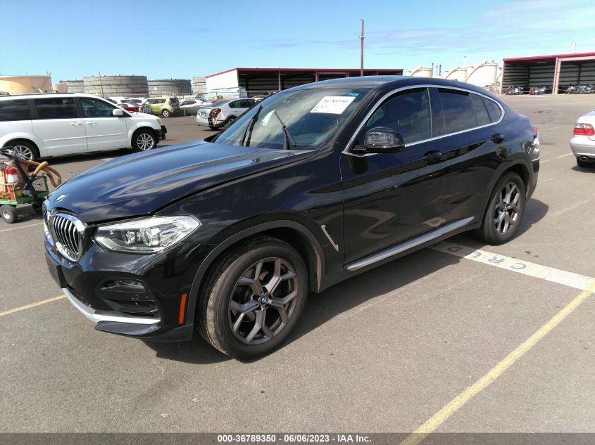 2021 BMW X4 XDRIVE30I - 5UX2V1C04M9F04470