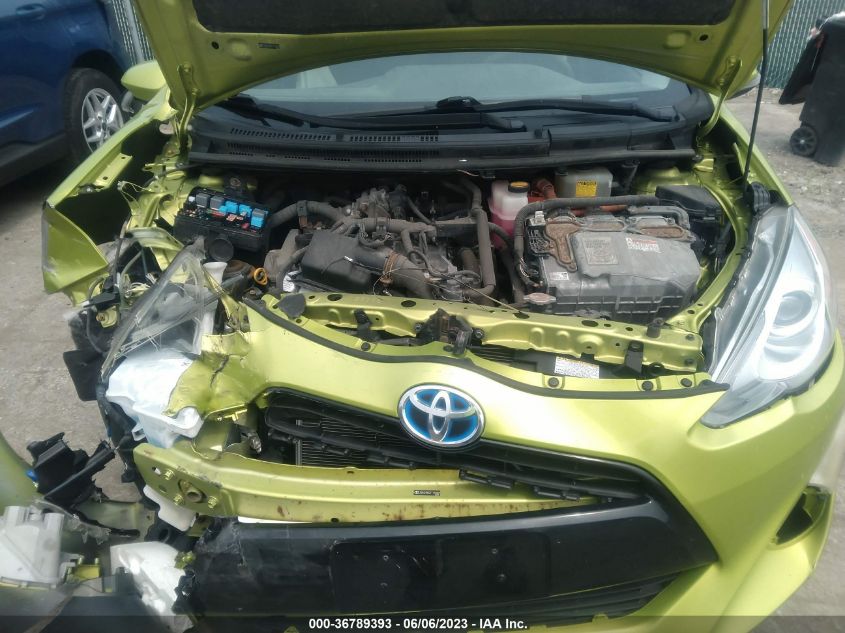 2015 TOYOTA PRIUS C ONE/TWO/THREE/FOUR - JTDKDTB32F1114865