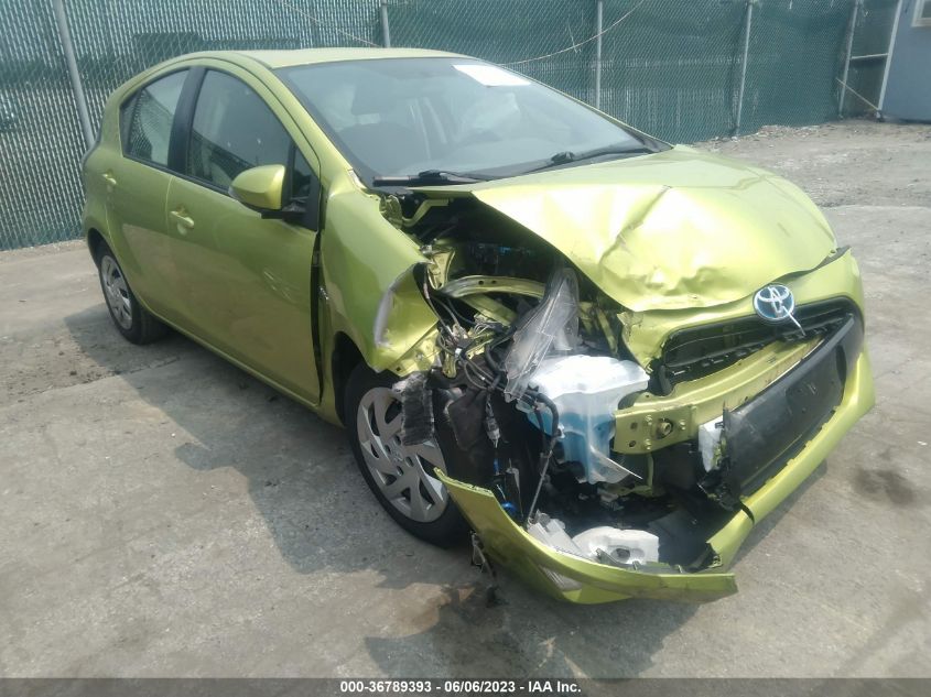 2015 TOYOTA PRIUS C ONE/TWO/THREE/FOUR - JTDKDTB32F1114865