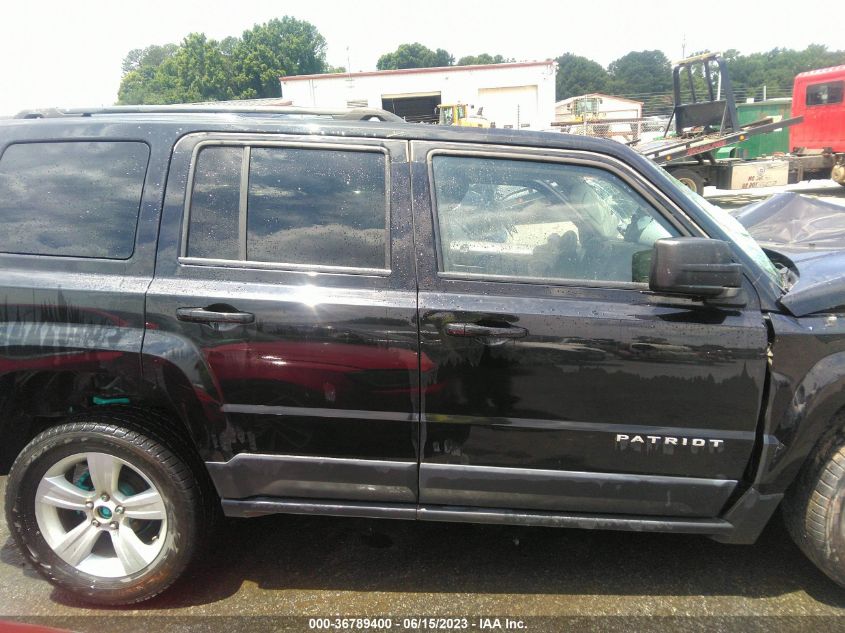 2016 JEEP PATRIOT LATITUDE - 1C4NJRFB7GD719295