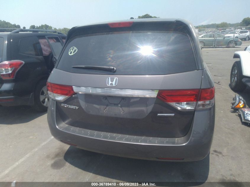 2016 HONDA ODYSSEY SE - 5FNRL5H32GB031918