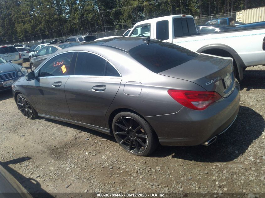 2015 MERCEDES-BENZ CLA-CLASS CLA 250 - WDDSJ4EB3FN192281