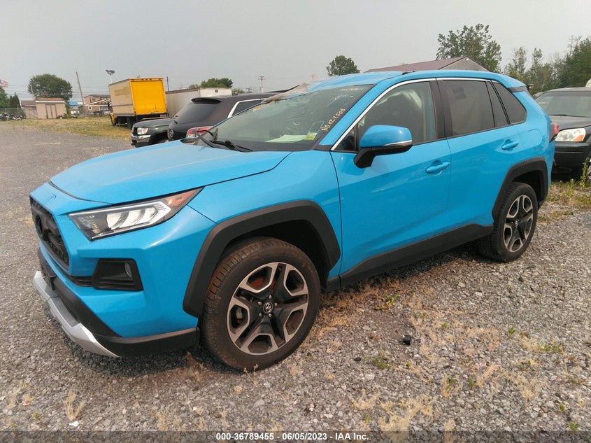 VIN 2T3J1RFV0LC083214 2020 TOYOTA RAV4 ADVENTURE/TRD OFF ROAD