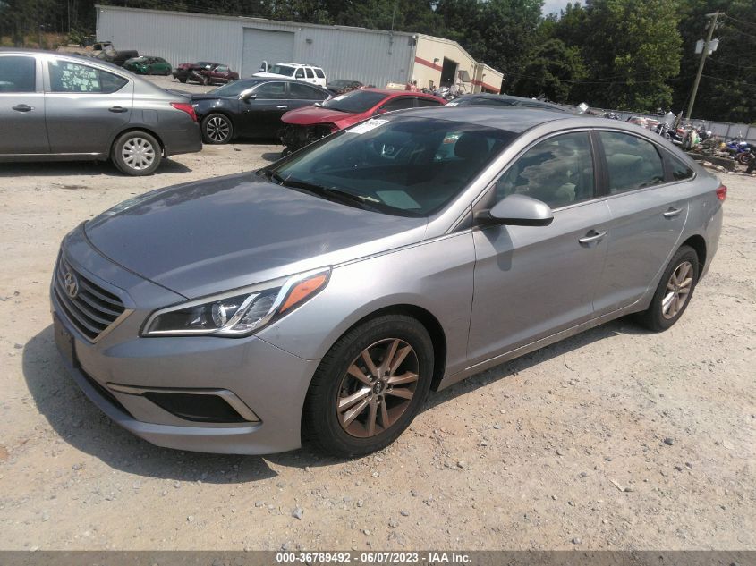 2017 HYUNDAI SONATA 2.4L - 5NPE24AF9HH563766