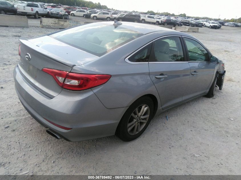 2017 HYUNDAI SONATA 2.4L - 5NPE24AF9HH563766