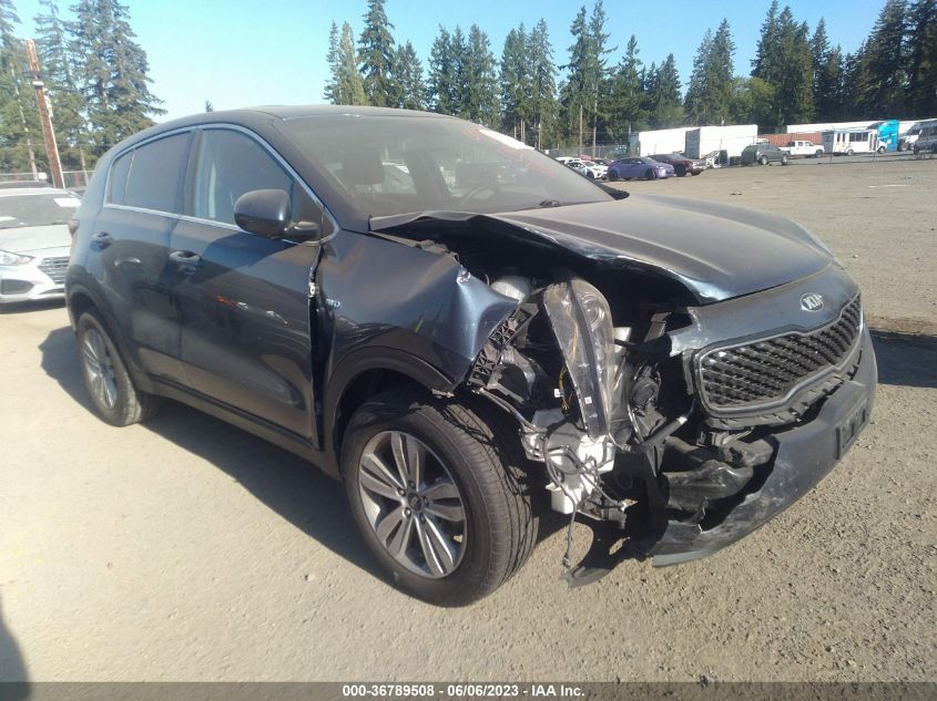2017 KIA SPORTAGE LX - KNDPMCAC5H7219911