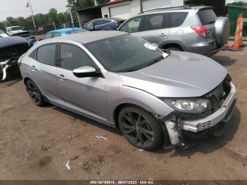 2017 HONDA CIVIC HATCHBACK SPORT - SHHFK7H43HU208941