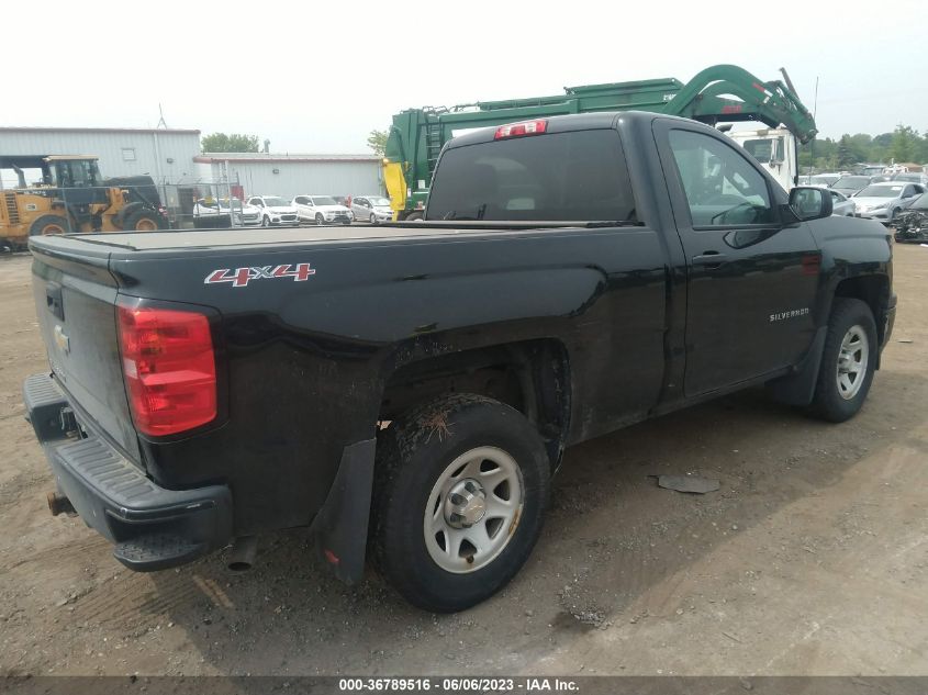 2014 CHEVROLET SILVERADO 1500 WORK TRUCK - 1GCNKPEH3EZ293726