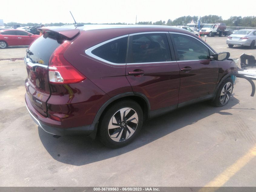 2016 HONDA CR-V TOURING - 5J6RM3H92GL015781