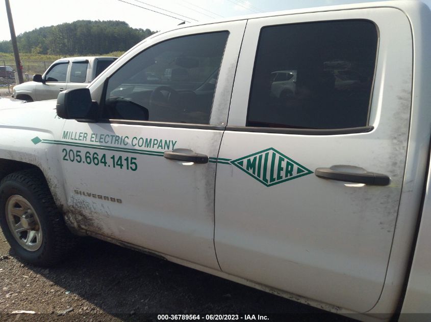 2014 CHEVROLET SILVERADO 1500 WORK TRUCK - 1GCRCPEH0EZ356604