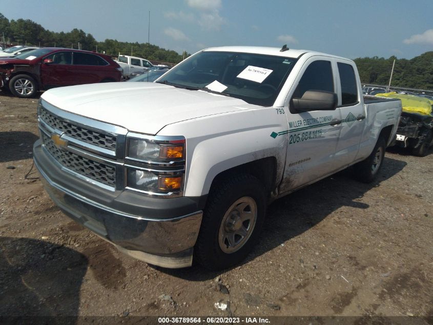 2014 CHEVROLET SILVERADO 1500 WORK TRUCK - 1GCRCPEH0EZ356604