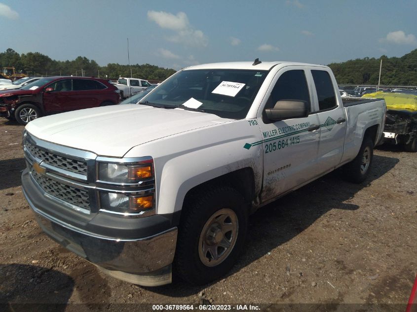 2014 CHEVROLET SILVERADO 1500 WORK TRUCK - 1GCRCPEH0EZ356604