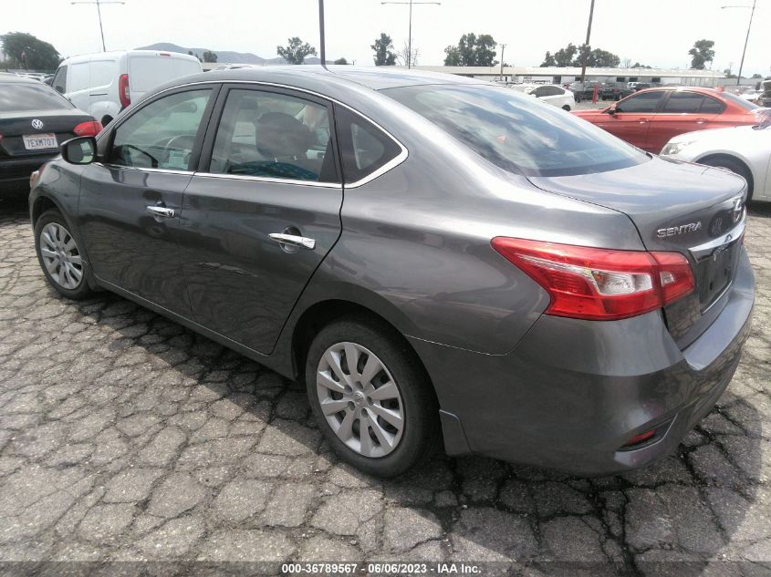 2019 NISSAN SENTRA S/SV/SR/SL - 3N1AB7AP6KY228003