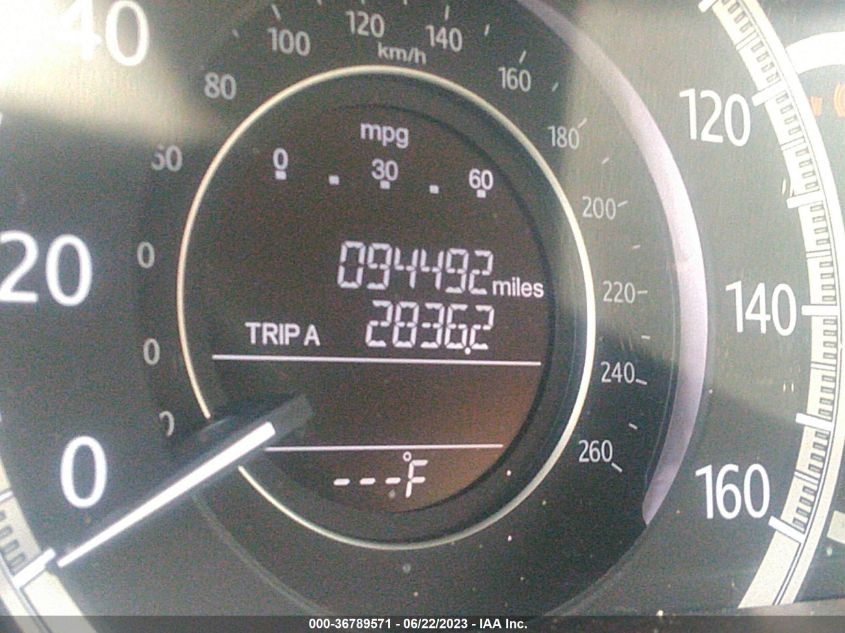 2014 HONDA ACCORD SEDAN EX-L - 1HGCR2F89EA056159