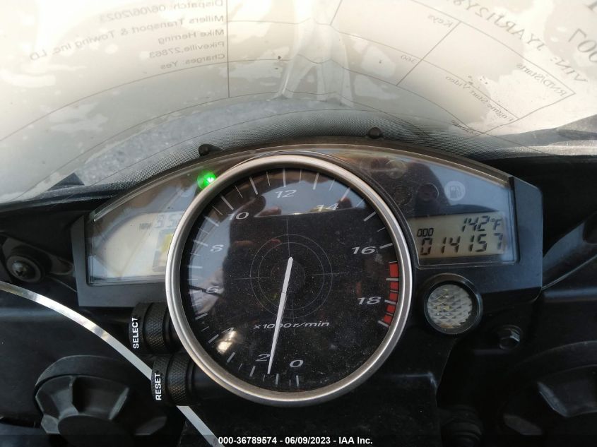 2007 YAMAHA YZFR6 L JYARJ12Y87A004939