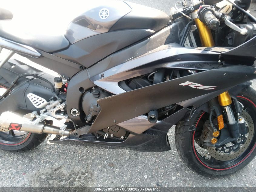 2007 YAMAHA YZFR6 L JYARJ12Y87A004939