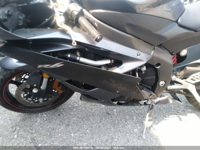2007 YAMAHA YZFR6 L JYARJ12Y87A004939