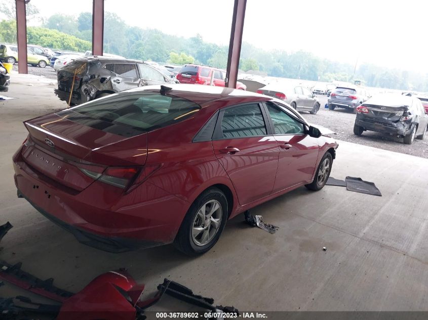 KMHLL4AG3PU394891 Hyundai Elantra SE 4