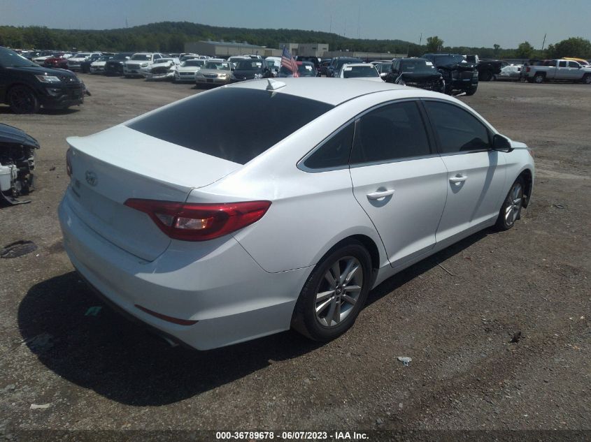 2015 HYUNDAI SONATA 2.4L SE - 5NPE24AF7FH203148