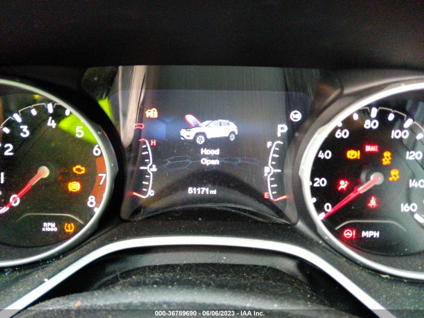 2017 JEEP COMPASS LATITUDE - 3C4NJDBB7HT655893