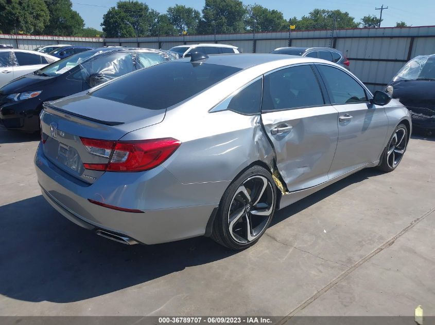 2022 HONDA ACCORD SEDAN SPORT - 1HGCV1F35NA101611