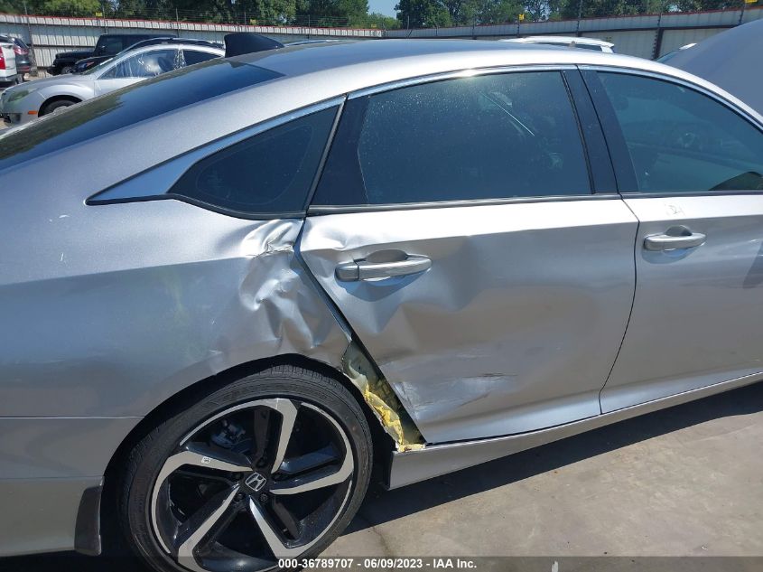 2022 HONDA ACCORD SEDAN SPORT - 1HGCV1F35NA101611