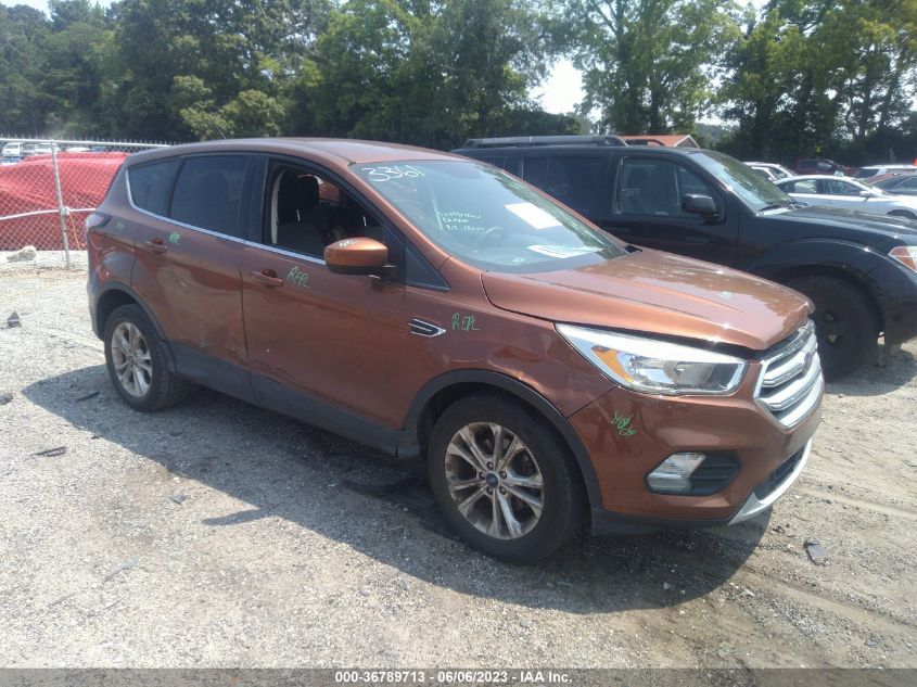 2017 FORD ESCAPE SE - 1FMCU0GD8HUD03361