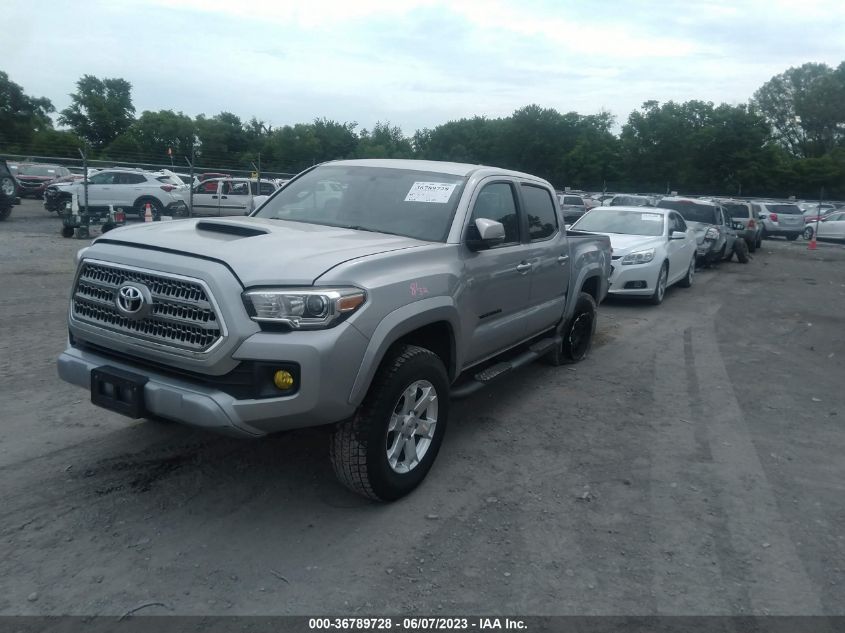 2017 TOYOTA TACOMA DBL CAB/SR/TRDSPT/OR/PRO - 5TFCZ5AN8HX048147