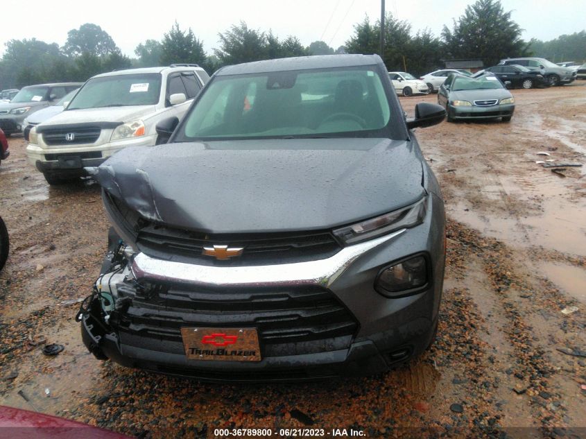 2022 CHEVROLET TRAILBLAZER LS - KL79MMS2XNB093992