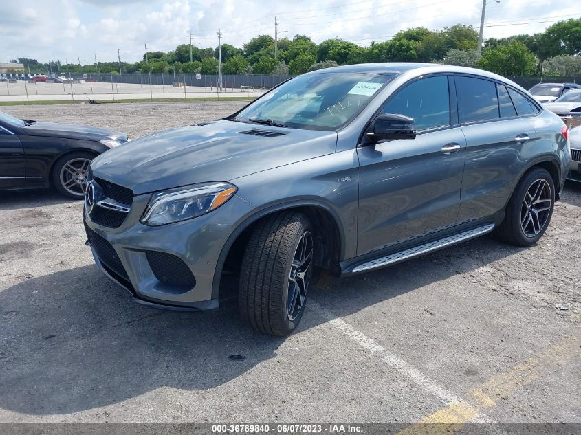 2019 MERCEDES-BENZ GLE COUPE 43 AMG 4JGED6EBXKA138760