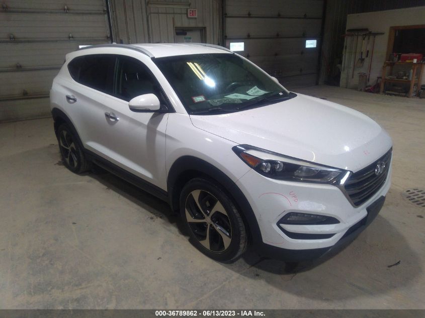 2016 HYUNDAI TUCSON LIMITED - KM8J33A22GU052998
