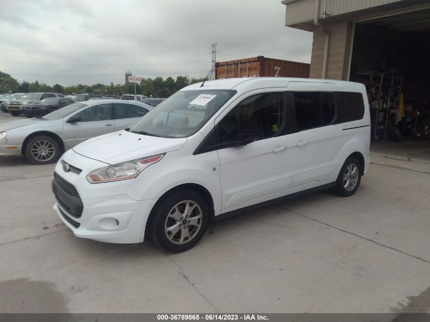 2014 FORD TRANSIT CONNECT WAGON XLT NM0GS9F79E1136871