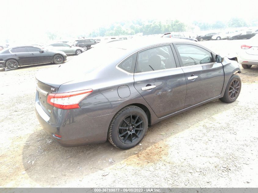 2014 NISSAN SENTRA S/SV/SR/SL - 1N4AB7AP5EN850144