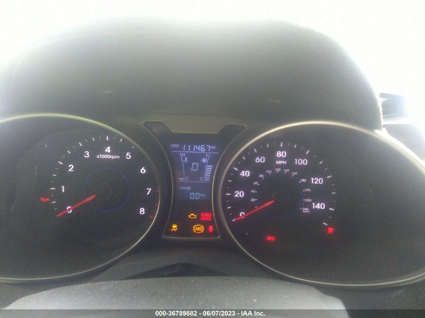 2013 HYUNDAI VELOSTER - KMHTC6AD4DU140703