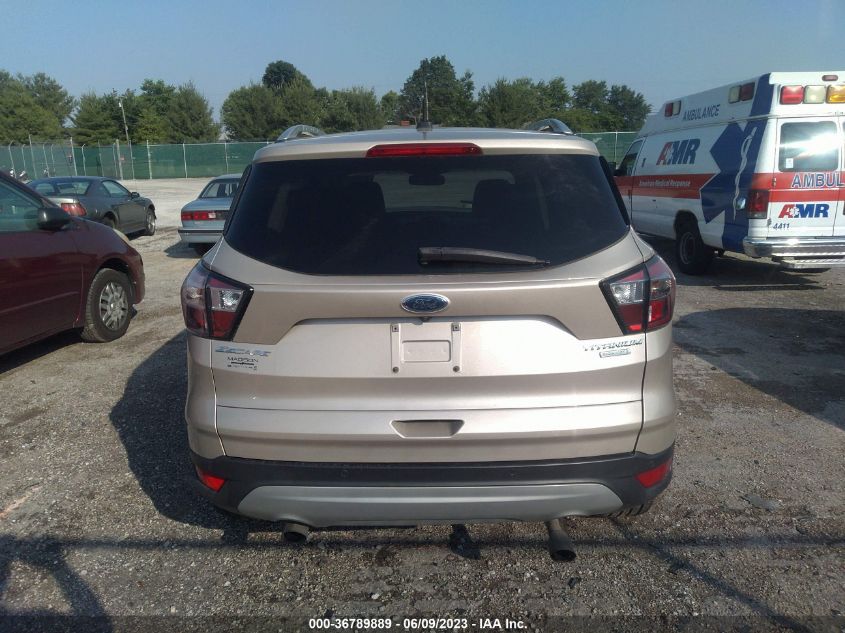 2017 FORD ESCAPE TITANIUM - 1FMCU0J95HUE14535