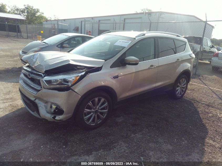 2017 FORD ESCAPE TITANIUM - 1FMCU0J95HUE14535