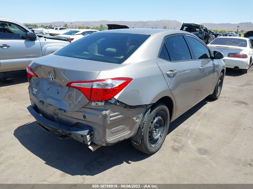 2015 TOYOTA COROLLA L/LE/S/S PLUS/LE PLUS - 5YFBURHEXFP194715