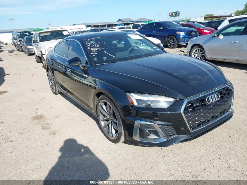WAUEACF5XNA039538 AUDI A5 SPORTBACK S LINE PRESTIGE 2022